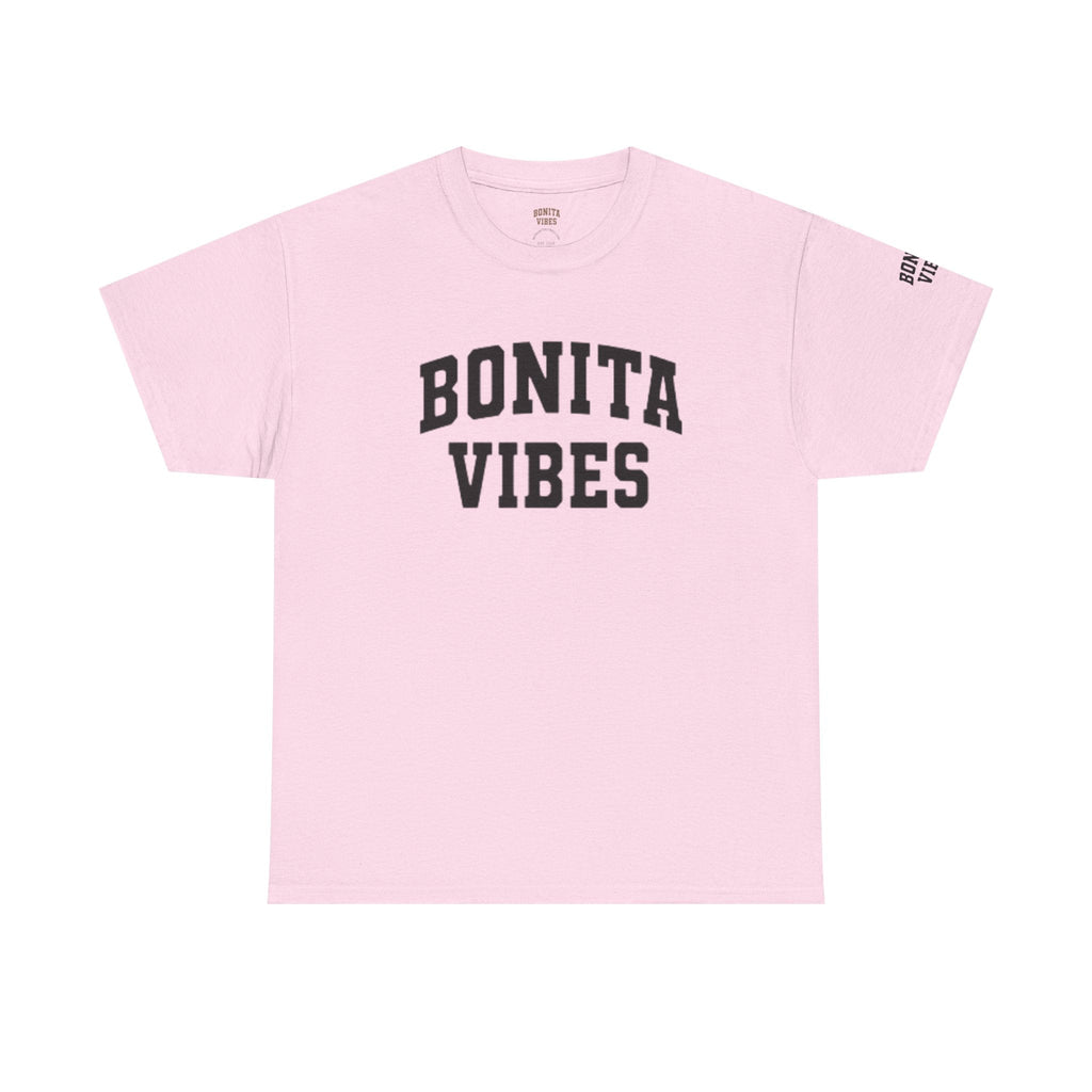 BONITA VIBES UNIVERSITY T-Shirt — Varsity style for Positive, Latina - Inspired Style - My Bonita Vibes