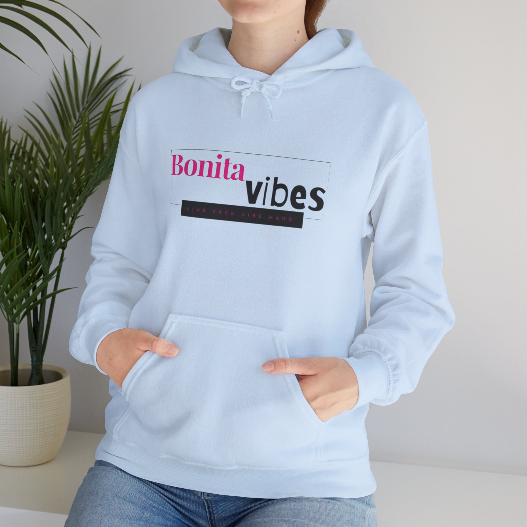 Bonita Vibes: VIBES UNLEASHED Hoodie | Sweatshirt for Comfort, Casual & Gifting | Perfect for Relaxing Days, Friend Gatherings, and [...] - My Bonita Vibes