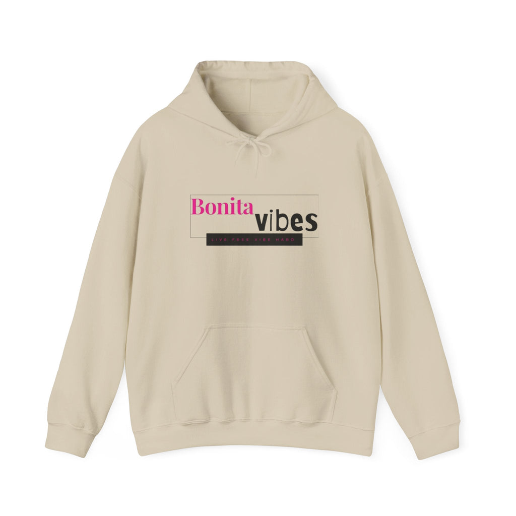 Bonita Vibes: VIBES UNLEASHED Hoodie | Sweatshirt for Comfort, Casual & Gifting | Perfect for Relaxing Days, Friend Gatherings, and [...] - My Bonita Vibes