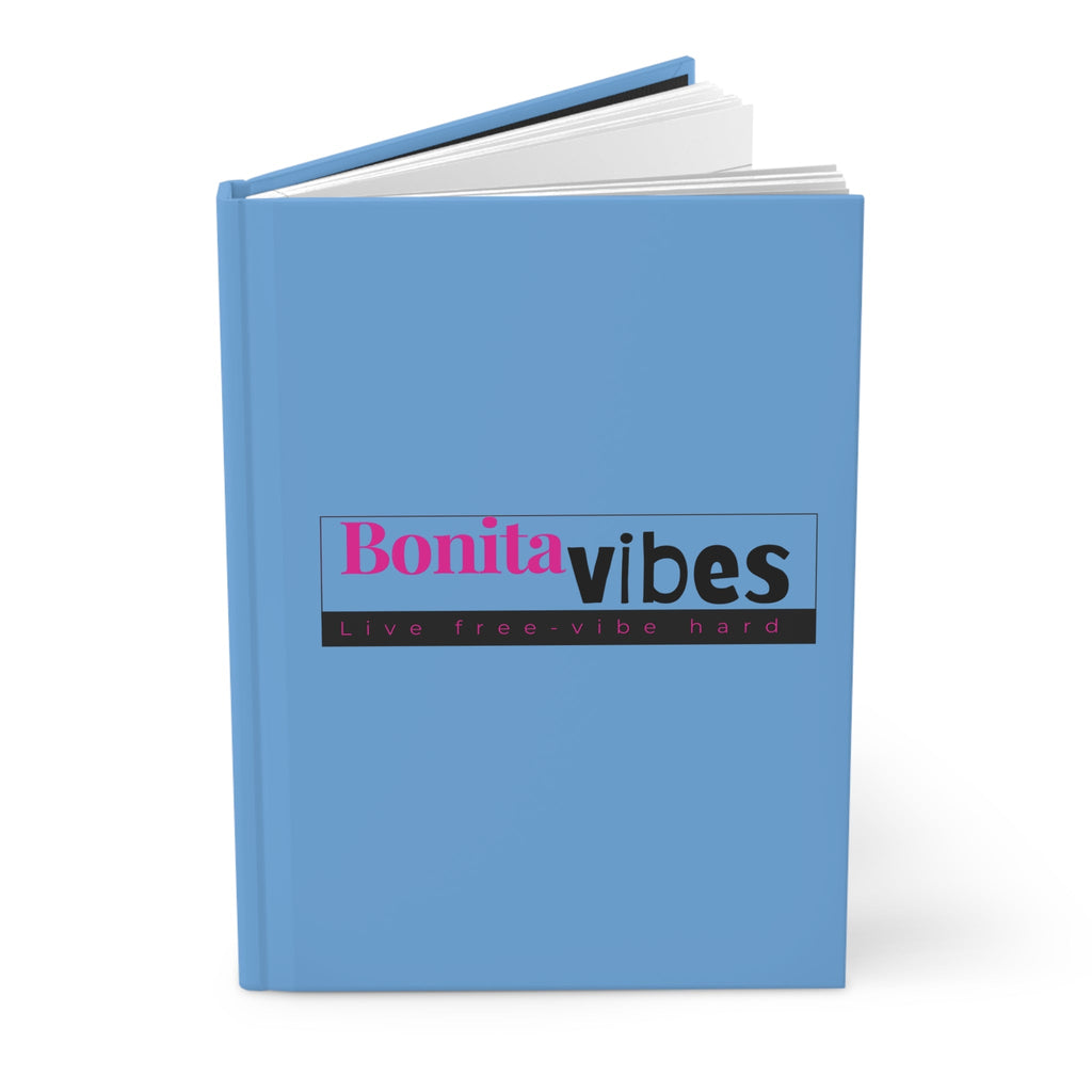Bonita Vibes: VIBES UNLEASHED Light Blue Hardcover Journal - Inspirational Writing Companion, Perfect for Note - Taking, Journaling, Gift for Her, Creative [...] - My Bonita Vibes