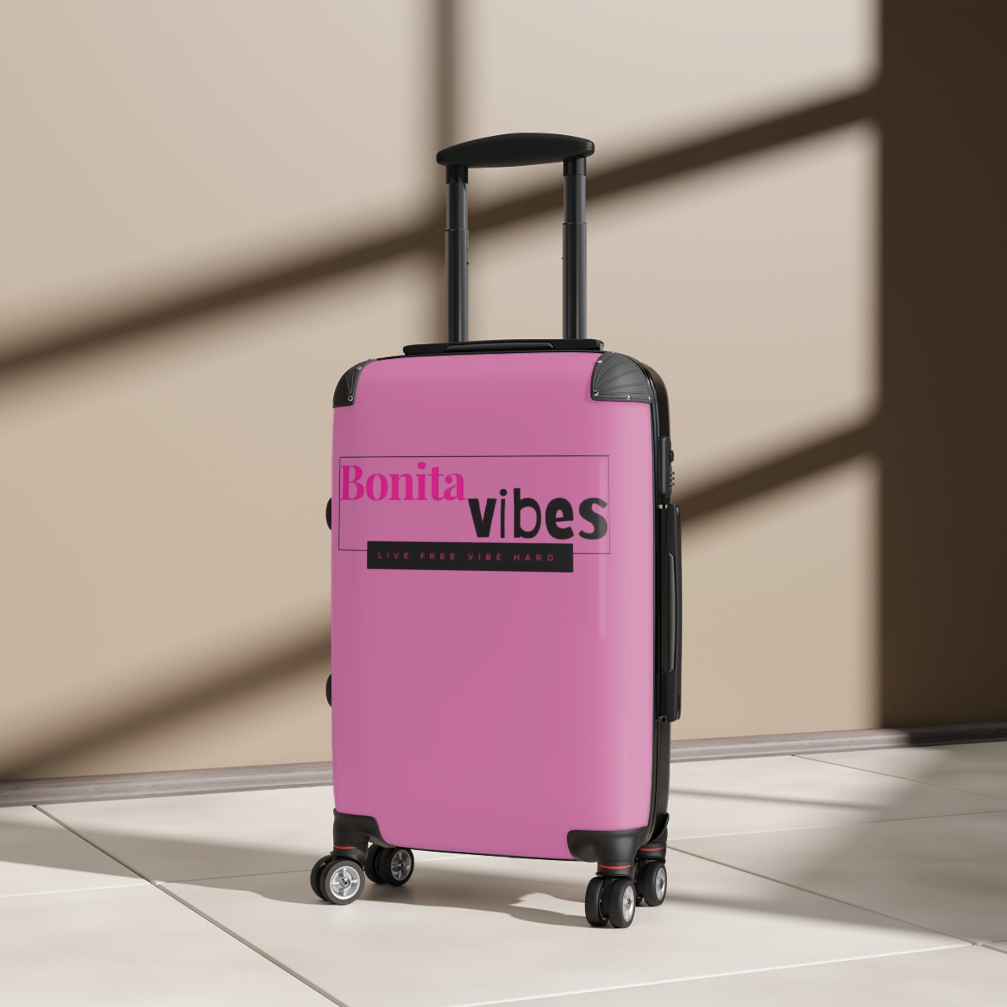 Bonita Vibes: VIBES UNLEASHED Pink Travel Luggage - My Bonita Vibes