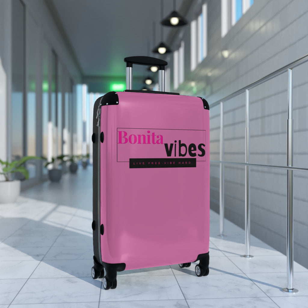 Bonita Vibes: VIBES UNLEASHED Pink Travel Luggage - My Bonita Vibes