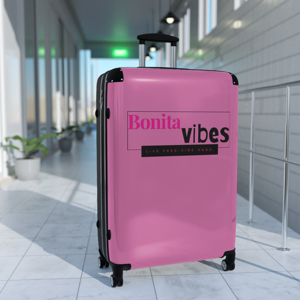 Bonita Vibes: VIBES UNLEASHED Pink Travel Luggage - My Bonita Vibes