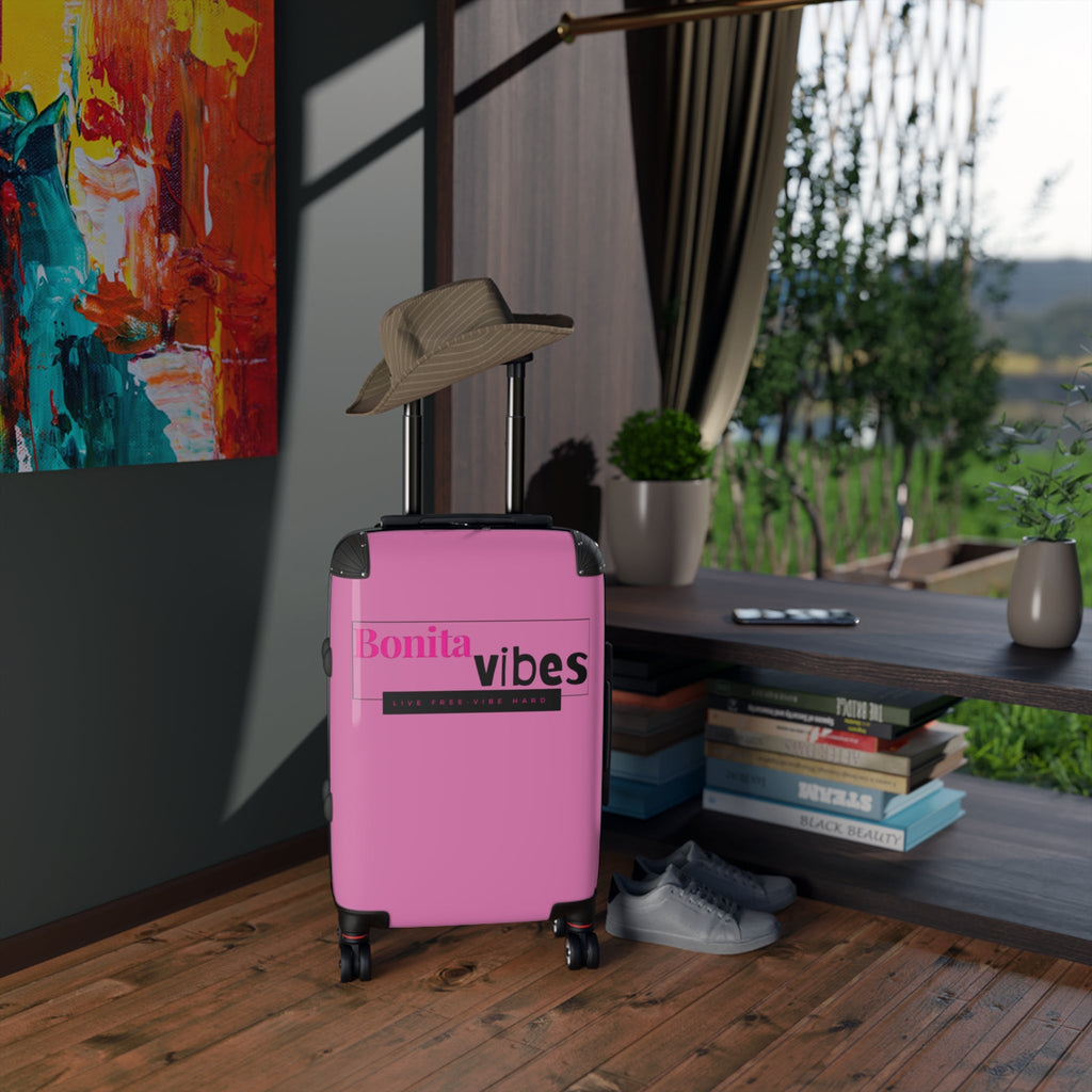 Bonita Vibes: VIBES UNLEASHED Pink Travel Luggage - My Bonita Vibes