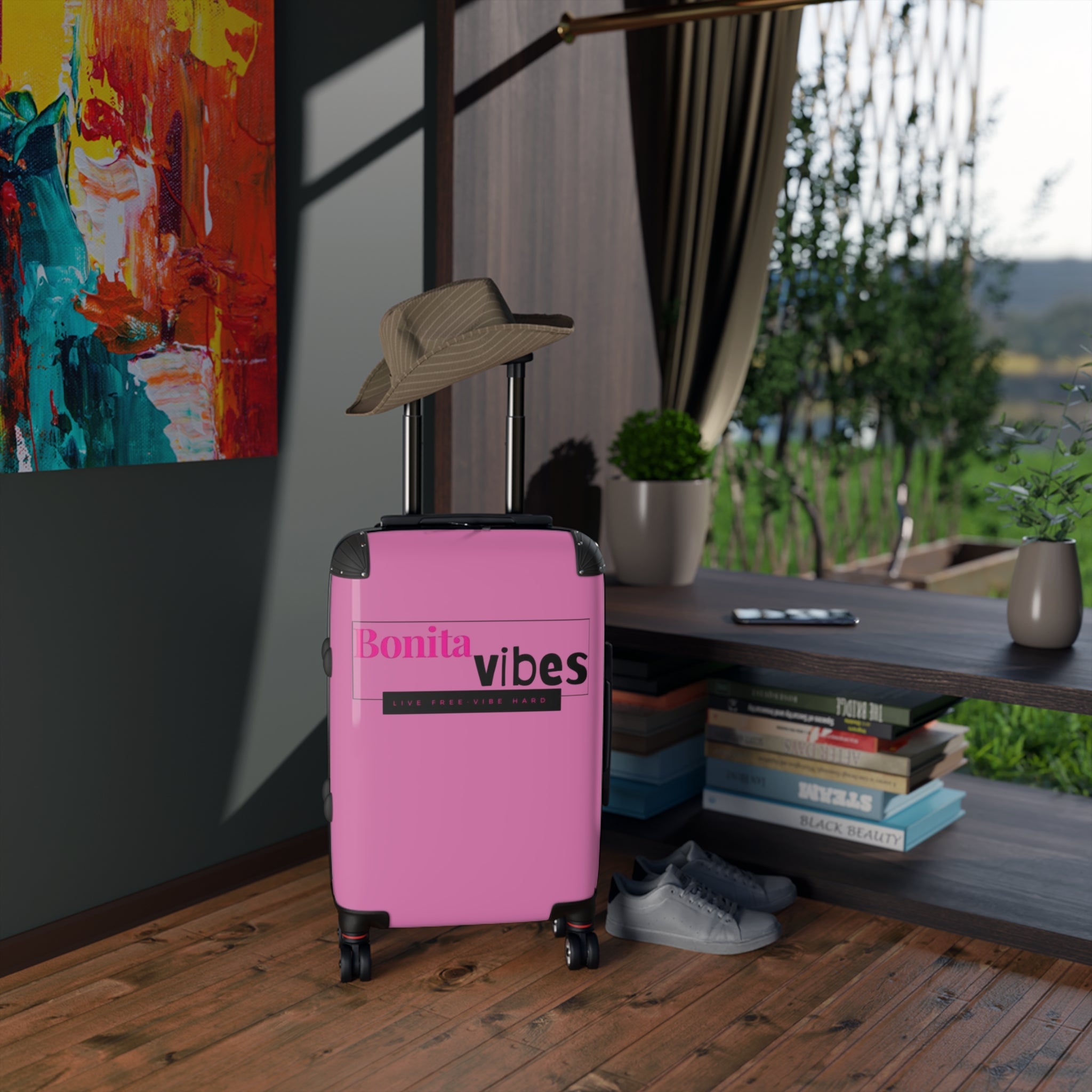 Bonita Vibes: VIBES UNLEASHED Pink Travel Luggage - My Bonita Vibes