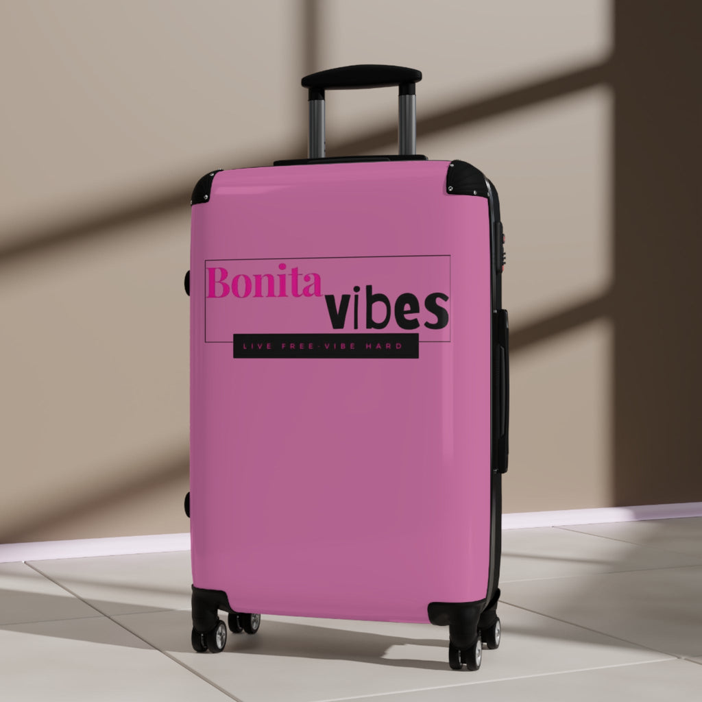 Bonita Vibes: VIBES UNLEASHED Pink Travel Luggage - My Bonita Vibes