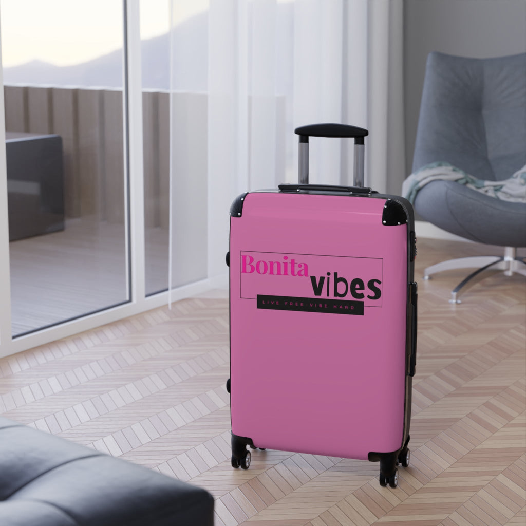 Bonita Vibes: VIBES UNLEASHED Pink Travel Luggage - My Bonita Vibes