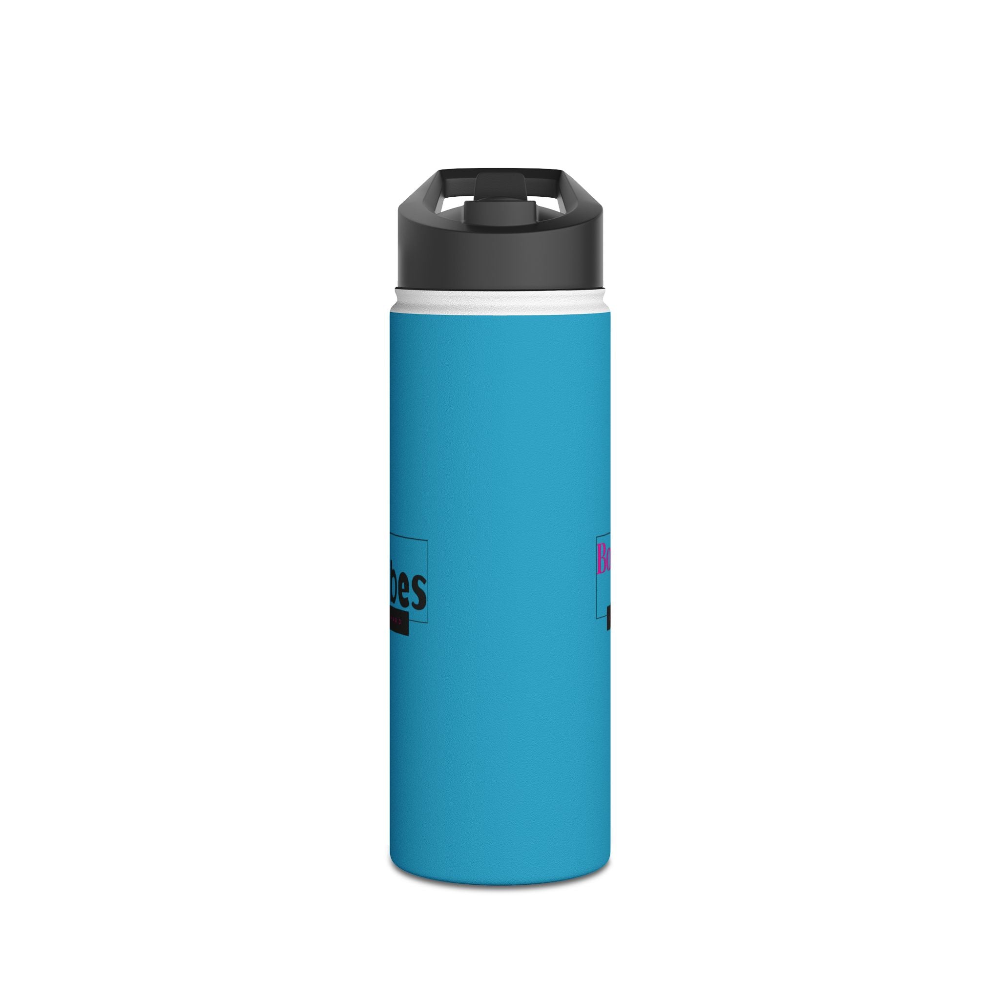 Bonita Vibes: VIBES UNLEASHED Stainless Steel Turquoise Water Bottle - Motivational Drink Container for Fitness, Travel, and Gifting, Eco - Friendly Hydration Vessel, [...] - My Bonita Vibes