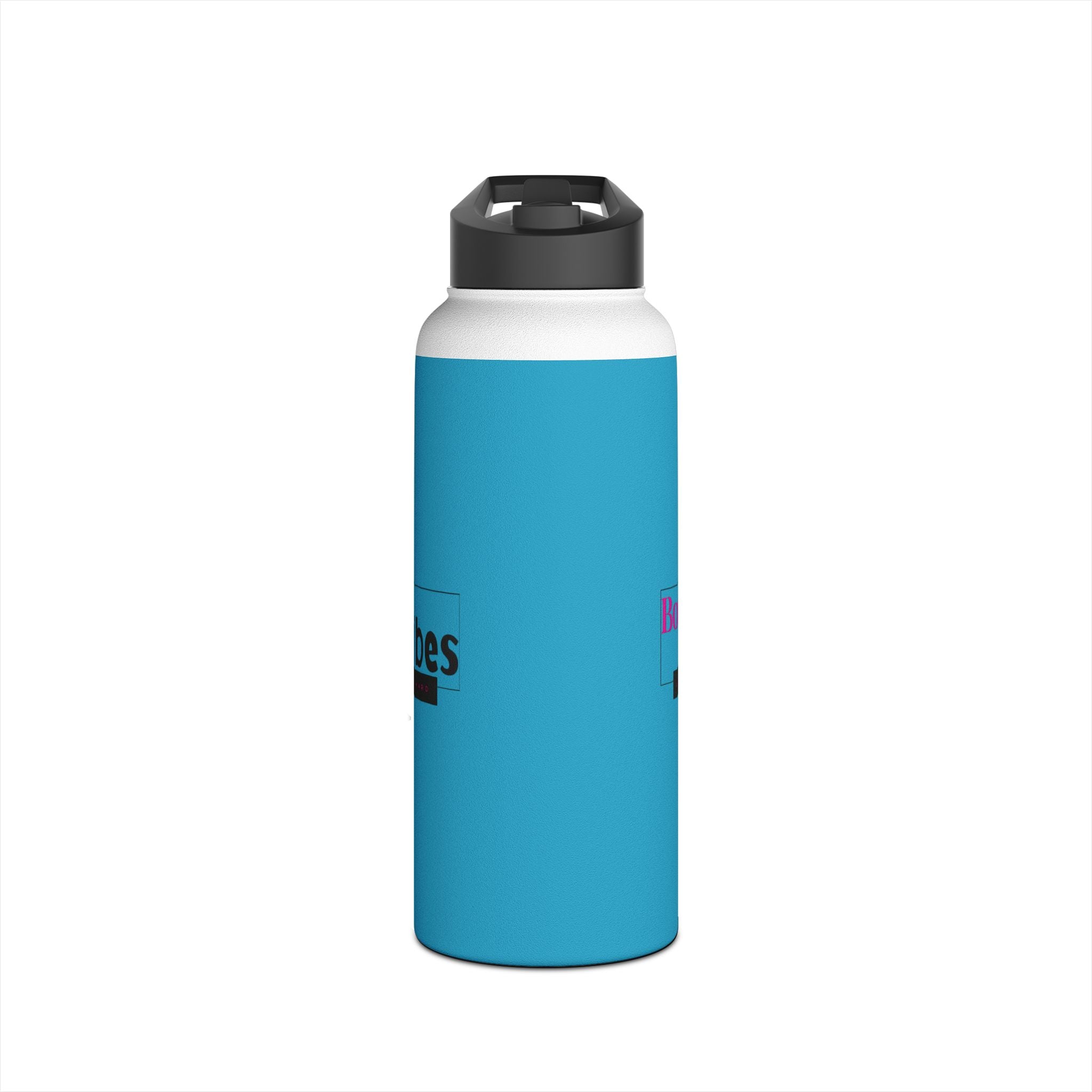 Bonita Vibes: VIBES UNLEASHED Stainless Steel Turquoise Water Bottle - Motivational Drink Container for Fitness, Travel, and Gifting, Eco - Friendly Hydration Vessel, [...] - My Bonita Vibes