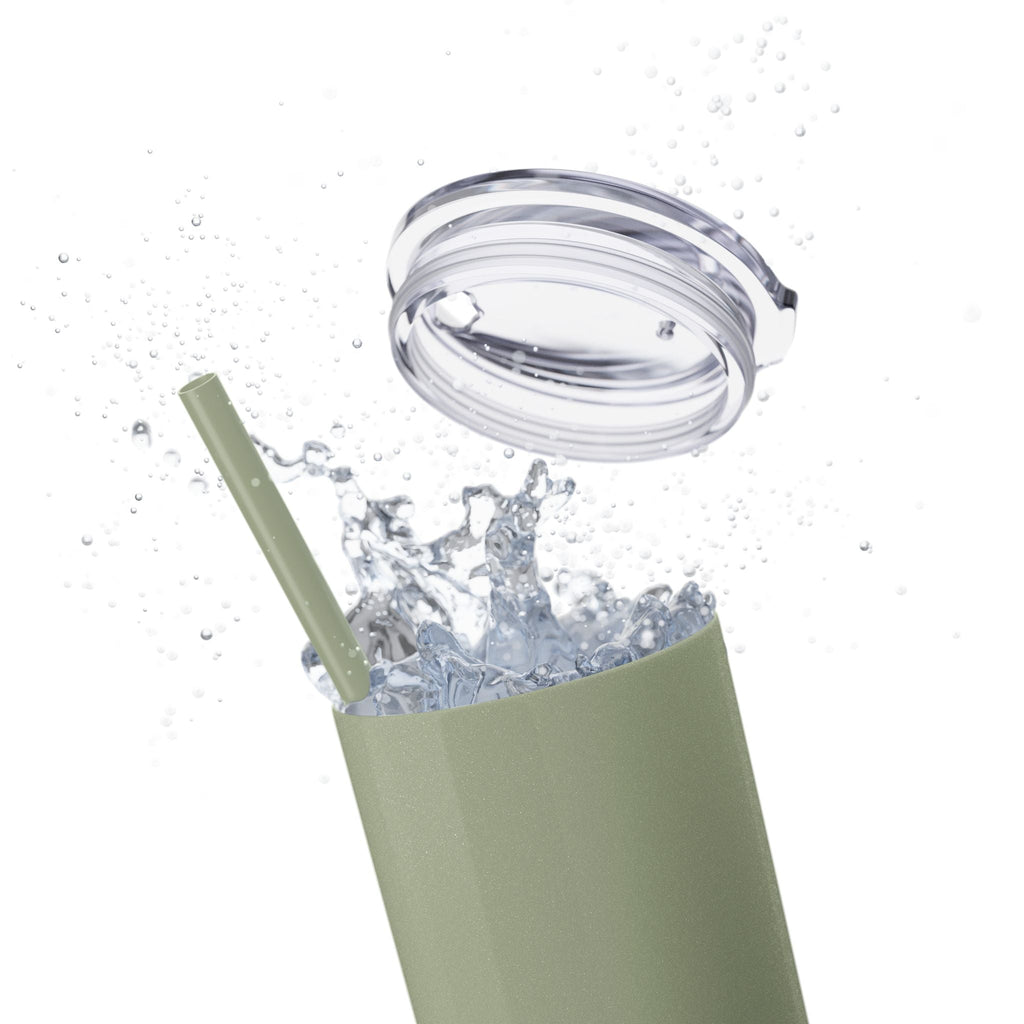Bonita Vibes: VIBES UNLEASHED Stylish Skinny Tumbler, Perfect for Daily Hydration, Gifts, Home Office, Travel Mug, Summer Fun, Eco - Friendly Drinkware - My Bonita Vibes