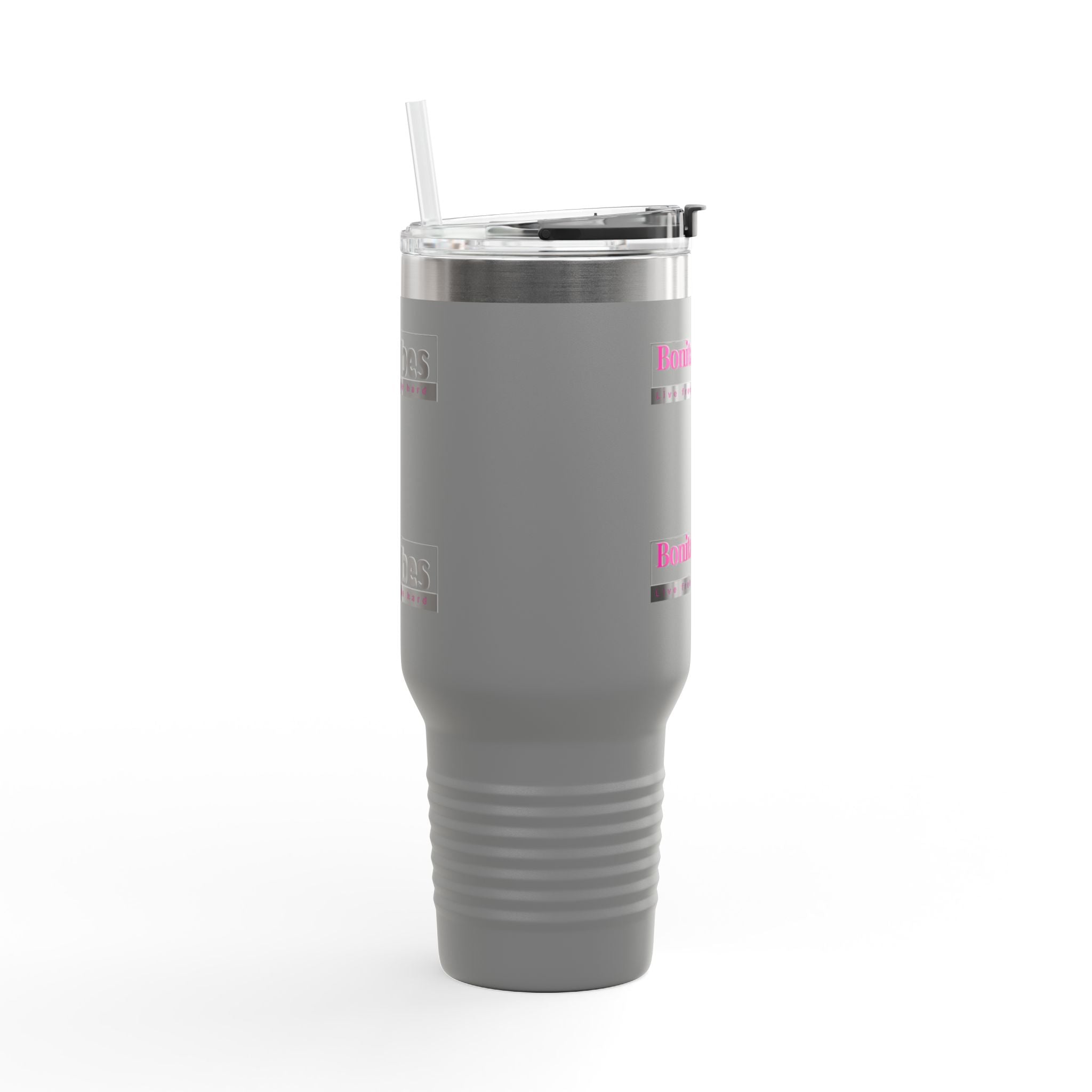 Bonita Vibes: VIBES UNLEASHED Stylish Travel Mug, 40oz - Perfect for Coffee Lovers, Gift for Her, Summer Picnics, On - the - Go Hydration - My Bonita Vibes