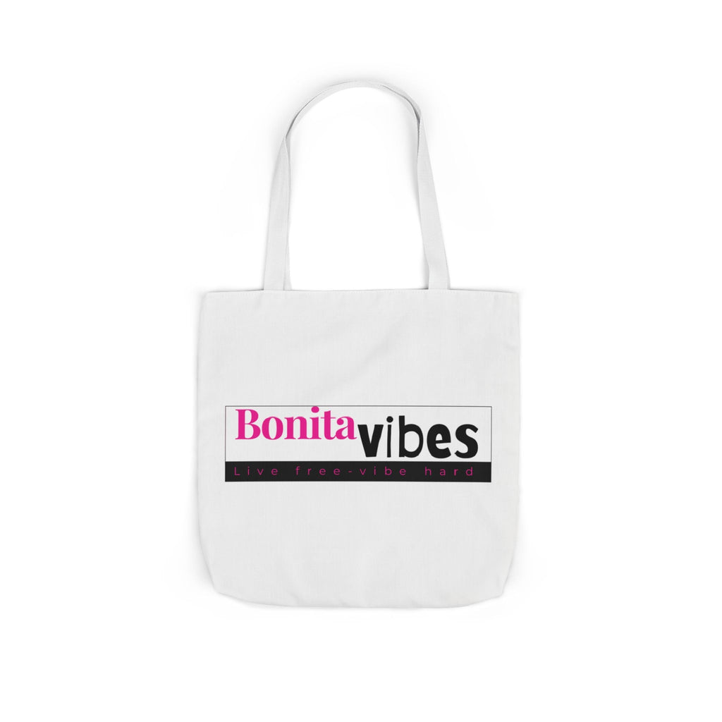 Bonita Vibes: VIBES UNLEASHED Tote Bag - Stylish Carry - All for Every Occasion, Eco - Friendly, Chic Shopper, Gift for Friends, Everyday Essentials - My Bonita Vibes