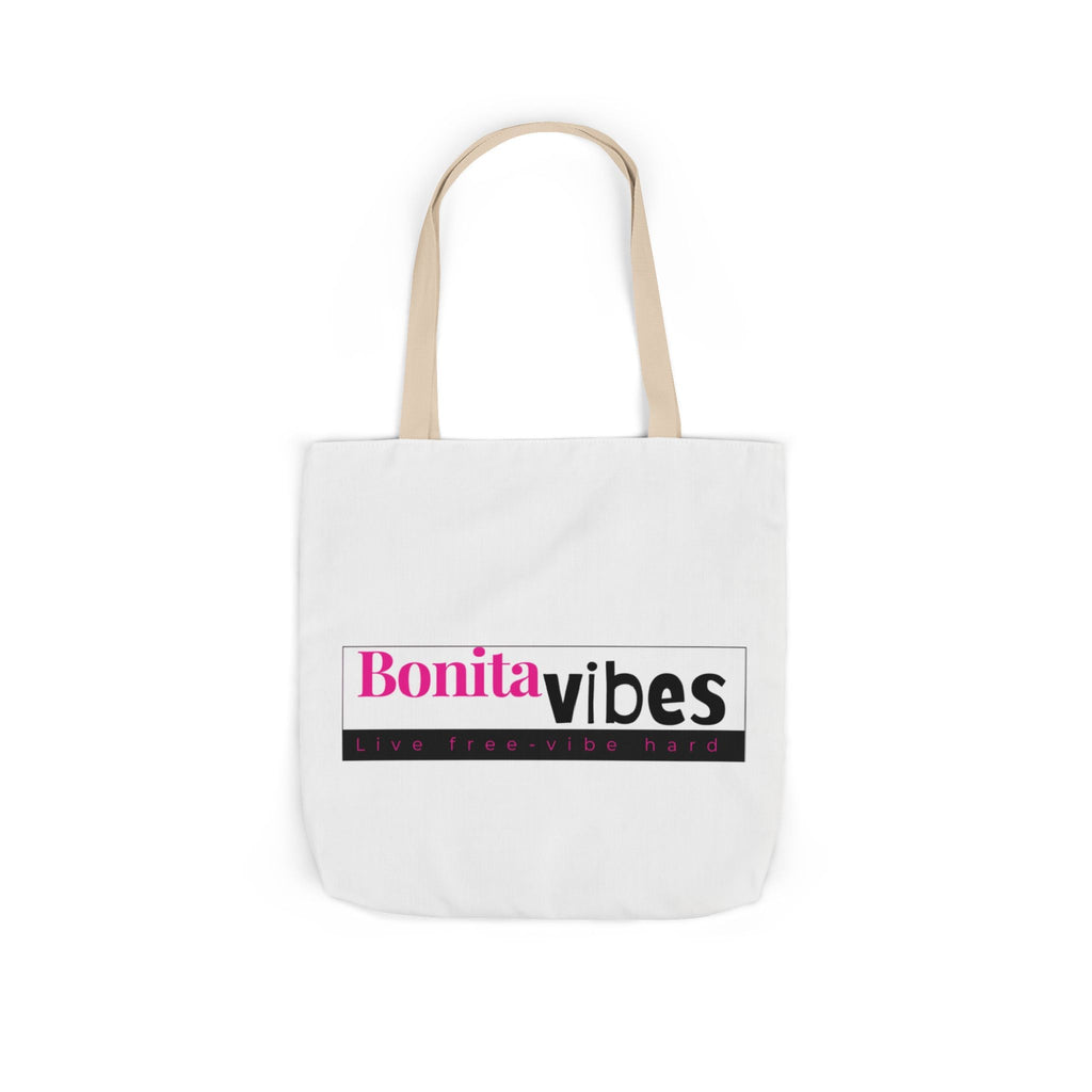 Bonita Vibes: VIBES UNLEASHED Tote Bag - Stylish Carry - All for Every Occasion, Eco - Friendly, Chic Shopper, Gift for Friends, Everyday Essentials - My Bonita Vibes