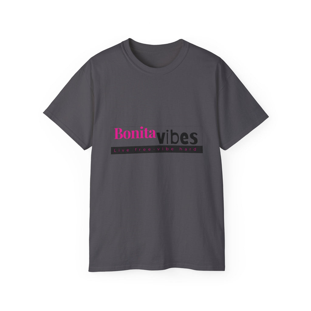 Bonita Vibes: VIBES UNLEASHED Ultra Cotton Tee, Casual T-Shirt, Gift for Her, Trendy Apparel, Summer Fashion, Fun Graphic Tee - My Bonita Vibes