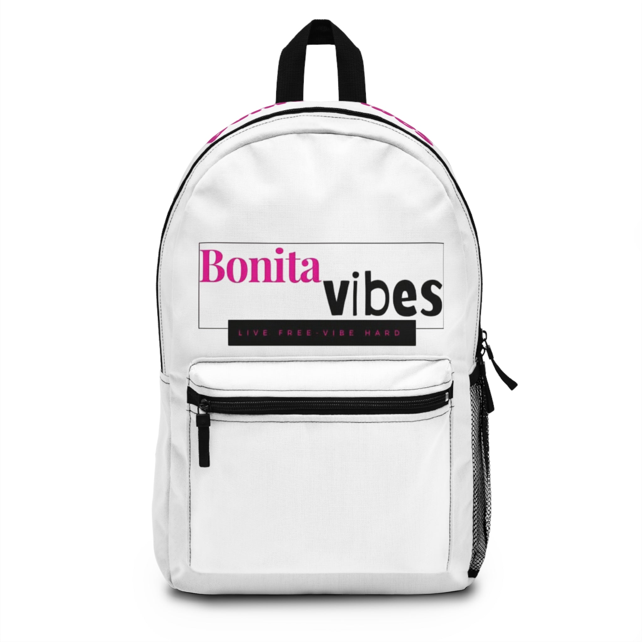 Bonita Vibes: VIBES UNLEASHED White Backpack - My Bonita Vibes