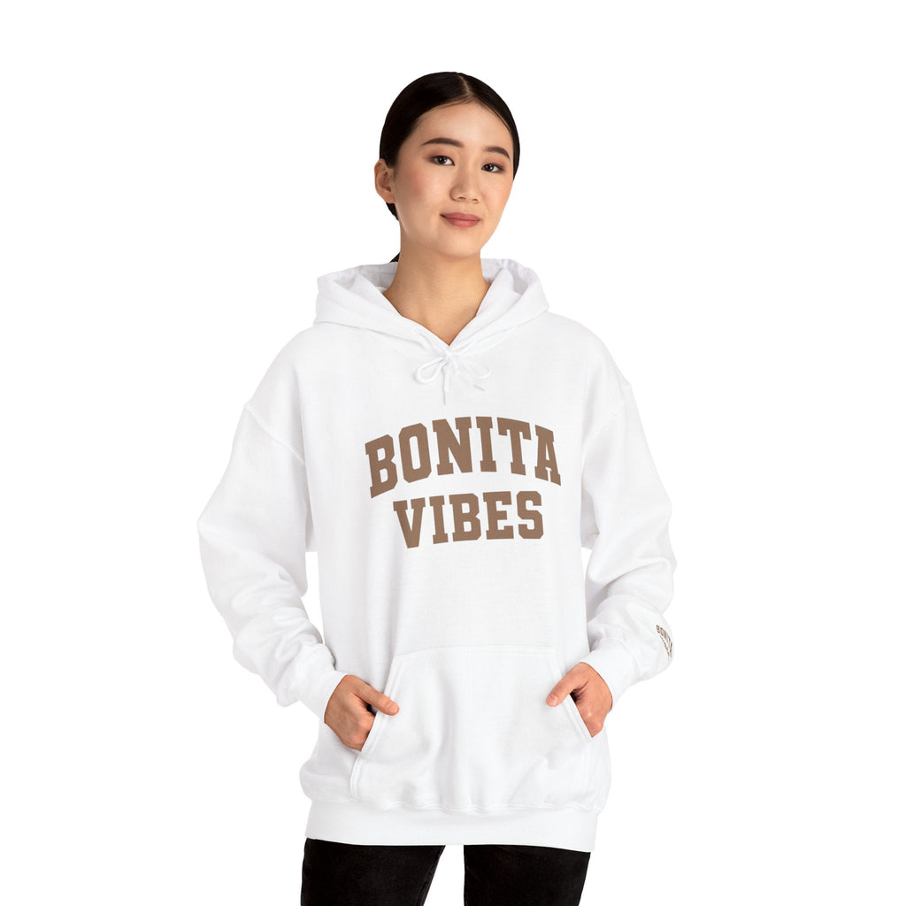 Hoodie — Bonita Vibes Minimal Graphic Pullover - My Bonita Vibes